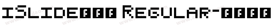 iSlide云犹体 Regular字体转换
